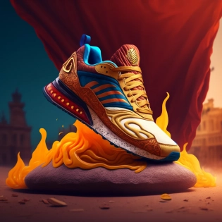 <https://s. mj. run/79FtAL9PigY> <https://s. mj. run/oNSyTLN3RP0> disney aladdin adidas sneakers, redshift render, digital art, concept art, octane render, product shot, 8k, high detail, hyperrealistic, post-production