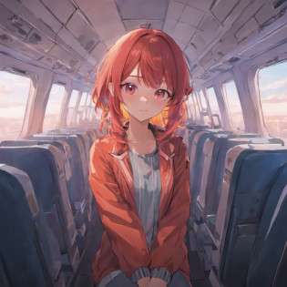 Sober airplane cabin