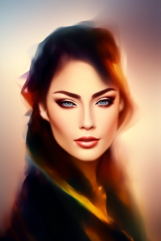 A Portrait of a beautiful elven healer against a pitch black back drop, beautiful realistic reflective eyes, Perfect Iris, gorgeous Facial feature, feminine, alluring, seductive, [Julia Voth, Camilla Belle] , By David Kassan, By Ismail Inceoglu, hypermaximalist, realistic reflective eyes, Volumetric lighting, Award-winning, Deep Colors, 8k, UHD, HDR, (Masterpiece:1. 5), (best quality:1. 5)Model: Portrait+ v1. 0