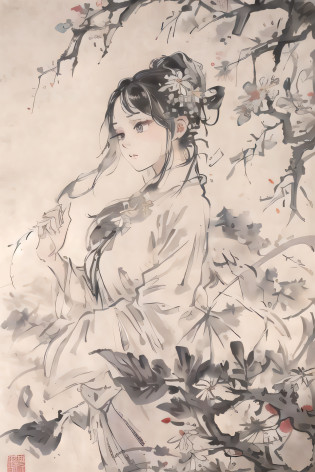 (ultra high res,photorealistic,realistic,best quality,photo-realistic), (high detailed skin,visible pores),(real person,photograph), realistic, (8k, raw photo, best quality, masterpiece), photon mapping, radiosity, physically-based rendering,automatic white balance, flowers, birds, 1girl