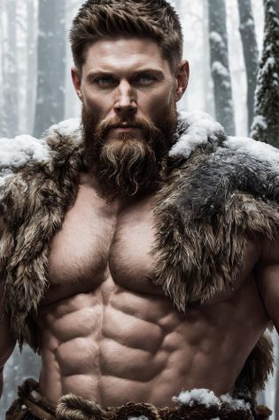 portrait painting, of  jensen_ackles as nordic viking warrior, wearing viking armor, grabbing own pecs+++, detailed skin, huge muscles+, fantasy, snowy nordic forest,  modelshoot style, (extremely detailed CG), photo of beautiful artwork, (Antonio Moro), (Jeremy Mann), High Detail, Sharp focus, dramatic+, oil painting++, <lora:jensen_ackles :0.75>