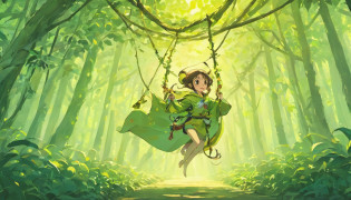 ?bellow??Turn into a monkey??Fly into a primeval forest??Swinging vines??Chuangfei passes by a monkey eating bananas??bellow??Turn into a monkey??Fly into a primeval forest??Swinging vines??Chuangfei passes by a monkey eating bananas??bellow??Turn into a monkey??Fly into the virgin forest to swing the vines?