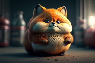 <lora:fat:1>, an awarded profesional photo of 1 fox on table background, 8k, perfced detailed, high res, masterpiece, , ultradetailed, perfect eyes, ideal body posture,perfect body proportions, by jeremy mann, by sandra chevrier, by maciej kuciara,(masterpiece:1.2),(ultradetailed:1.1), ultrasharp, (perfect, body:1.1),(realistic:1.3),(real shadow:1.2), photo Fujifilm XT3, ,(perfect body proportions:1.1)<lyco:GoodHands-beta2:1>, intricated hands,(by Michelangelo),(profesional lights:1.3) (profesional photography:1.3), cowboy shot (character focus:1.1), depth of field, photorealistic, <lora:improve_backgrounds:1> <lora:add_detail:1> vibrant colors