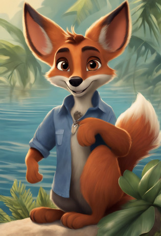 Enviado em E621, ((por Homogenousrule, por Wildering, por Foxovh, por Catcouch)),
sozinho ((Nick Wilde)) com ((neck tuft)) e (Cauda fofa) e ((olhos azuis marinhos claros)),
((retrato de meio comprimento)), ((wear blue Hawaiian floral shirt with gray pants)),
quebrar
((sitting on the island with plant and water on sunny day, barco branco)),
(Antecedentes detalhados, profundidade de campo, sombra de meio corpo, sunlight, luz ambiente no corpo),
(intrincado:0.7), (High detail:1.2), (Motor irreal:1.3), (foco n�tido:1.15),
[explict content, questionable content], (master part, best quality, 4k, 2K, sombrio, nada absurdo)