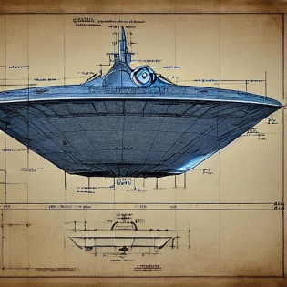 a blueprint of uss enterprise spaceship by Leonardo da Vinci, star trek, extremely detailed blueprint, atlantic code style, old yellow parchment, old paper | intricate | elegant | realistic | hyperrealistic | cinematic | character design | concept art | highly detailed | illustration | digital art | digital painting | depth of field | octane render | zoom to the head