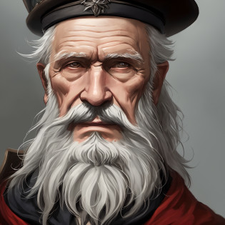 a close up of a man with a long beard and a hat, epic portrait illustration, fantasy character portrait, character art portrait, closeup portrait of an mage, renaissance digital painting, character portrait art, epic character portrait, fantasy concept art portrait, character concept art portrait, portrait of a wizard, cgsociety portrait, wise old man, stunning character art, old man portrait