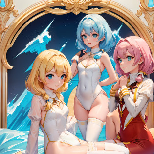 1girll??Camel toes?1.6?Show with open legs?White transparent one-piece stockings?Transparent clothes?((Masterpiece,Best quality?aquarelle?1.1??brunette color hair?Yellow-haired?Pink hair?Green hair?Yellow-haired?blond hairbl?blue colors?light blues?light pink?light gold?greys?red colour??short detailed hair?long whitr hair?dual horsetail?Qi bangs?mid hair??Light blue eyes?Red eyes?White eyes?cyan eyes?green color?purpleish color???A high resolution??Happy expression?fanciful, facing front, black lence stockings?Camel toes??Camel toe 1.6?Camel toes are pronounced??White one-piece transparent clothes?Pink one-piece transparent clothes?Clothes transparent?Cyan one-piece transparent clothes?Dead reservoir water??The legs are open?Open your legs?showing�panties?8K quality??Lie down in bed?)),1girll,  ?Pool scene?Market scene?Warehouse scenario?Storage room scene?Royal Palace scene?Deep forest scene?Street view scene?