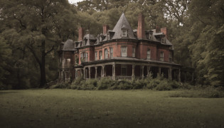 In the heart of a dense, isolated forest stood the Weatherly Mansion, a grand estate that had seen centuries pass by with its walls steeped in secrets. Five friends - Emily, Alex, Sarah, David, and Mark - decided to spend a weekend away from their busy lives and explore the mystique of the mansion. Little did they know that their journey into the past would uncover a darkness that had been dormant for far too long.