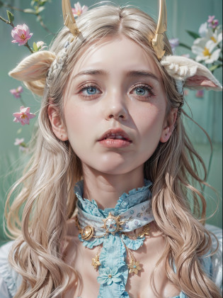 girl?Photo?Fantastical?(Loretta Luxe:1.3)?PastelColors?hitornfreckles?surrealism:1.1?Low contrast?