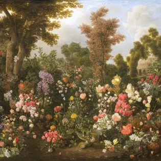 garden bursting with flowers Paulina G�ra, Rachel Ruysch,