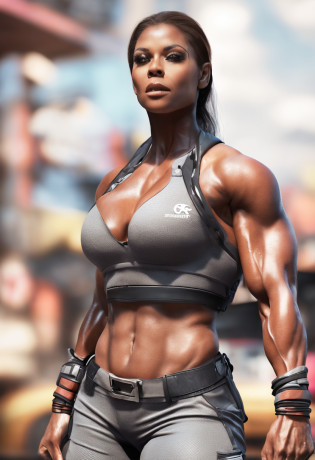 huge muscle busty girl,Her physique is truly remarkable, Bulging muscles?Ripples and power. Her arms are adorned with immense biceps and sculpted triceps, Every muscle fiber has a definition?willful. Her contoured six-pack abs are?full sexy body, ((full bodyesbian)), full bodyesbian,((Busty:1.5))