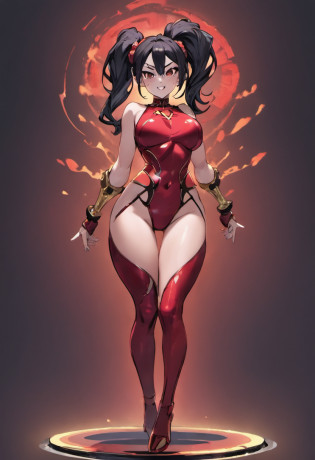 8K, masutepiece, Raw photo,Azula.Best Quality, Opening legs?A beautiful Chinese girl?standing on her feet?lean forward with your chest firmly against your legs?Unparalleled beauty?Shiny rubber pants?oversized buttocks?Round buttocks?Beautiful buttocks?upturned ass?Single combed ponytail?A dark-haired?Slender Leg?High jump?Gentle and shy face?Laugh heartily??Nipple Ring????Correntes?Behind the Perspective, Realistic, plump Beauty shape narrow butt, Slender body, Colossal tits, Narrow waist, from low behind 5meters, lingerie sweat