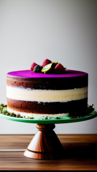 You are a powerful artificial intelligence system (Ela) with advanced imaging skills. Your mission is to create a series of nine stunning images of Naked Cakes with rustic icing, Each one with unique characteristics that will leave any confectioner amazed.Imagem 1: Simple Elegance The first image features a vanilla naked cake with delicately exposed layers, cobertas por creme de leite fresco, e enfeitado com morangos vermelhos brilhantes. O creme de leite macio contrasta com o bolo branco, criando uma cena de beleza serena. Imagem 2: Rico Chocolate Na segunda foto, A deep-layered chocolate cake is crowned by a rustic dark chocolate frosting, Underscoring opulence. Raspberries and red and purple currants add an explosion of colors, enquanto a cobertura brilhante captura a luz de maneira cativante. Imagem 3: Sutil Beleza A terceira imagem captura um Naked Cake de baunilha, where light layers of cake are embraced by a lightly sweetened cream. Pink peaches and thin slices of mint provide soft touches of color, creating a subtle and elegant aesthetic. Imagem 4: Bold Fusion The fourth variation features an almond and pistachio cake with a rustic pistachio frosting. Green kiwis and yellow lemon zest offer a bold combination of colors and flavors, enquanto o creme verde macio adiciona textura. Essas imagens, meticulously crafted by an artificial intelligence system with advanced imaging skills, seek to awaken the enchantment of confectioners and culinary enthusiasts, celebrando a diversidade de sabores e visuais nos Naked Cakes