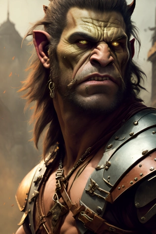 full body, walking pose, slow motion, bald half-orc barbarian with an eye-patch, masculine, muscular, wearing full body multiple stitched layer (leather armor:1. 2), (highest quality, Alessandro Casagrande, Greg Rutkowski, Sally Mann, concept art, 4k), (analog:1. 2), (high sharpness), (detailed pupils:1. 1), (painting:1. 1), (digital painting:1. 1), detailed face and eyes, Masterpiece, best quality, (highly detailed photo:1. 1), 8k, photorealistic, (middle aged half-orc:1. 1), By jeremy mann, by sandra chevrier, by maciej kuciara, sharp, (perfect body:1. 1), realistic, real shadow, 3d, (temple background:1. 2), (by Michelangelo)