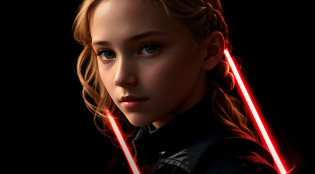 GIRL Russian child with 10 years, WITH LONG STRAIGHT BLONDE HAIR WITH BRAIDS, PORTRAIT STYLE, CLOSE UP, in a Red Lightsaber, Star Wars Digital Art, HQ 4k Phone Wallpaper, HQ 4k Wallpaper, Kylo Ren, 4K Wallpaper, 4K Wallpaper, Cinematic 4K Wallpaper, Cinematic 4K Wallpaper, 4k HD artwork, Wallpaper 4K, Wallpaper 4K, HD Wallpaper, Phone Wallpaper,  Lightsaber 4K Wallpaper