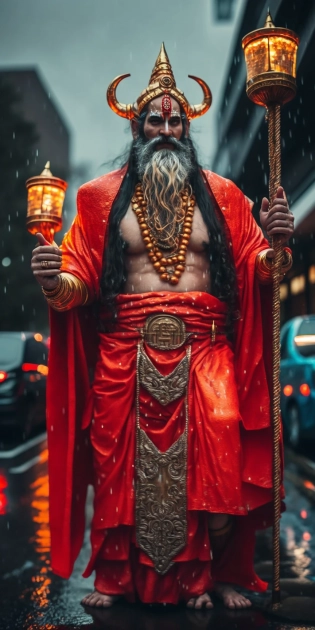 Hyper detailed anthropomorphic Targarian in glittering robes, hyper-realistic and hyper-detailed, in the rain, stunning composition, hyper-emotional, epic cinematic lighting, 8k resolution, shot on Hasselblad H6D-400c Multi-shot --ar 1:2 --q 2 --v 4 --chaos 100