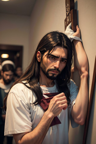 Imagens de Jesus perdoando. Essas imagens podem mostrar Jesus perdoando seus inimigos ou perdoando as pessoas que o crucificaram. They can help illustrate Christ's example as a model for forgiveness.