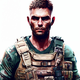 Homem com uma arma e uma roupa camuflada, irreal 5. retrato de rpg, soldados realistas, spec - ops head, soldado robusto, soldado, Retrato de um soldado, arte militar, spec - ops head with mask, pronto para o combate, arte digital #OneShotGame, arte digital altamente detalhada, arte do personagem do motor irreal, Arte conceitual do jogo FPS, soldado cyberpunk