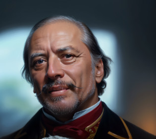 um close up de um homem com bigode e terno, Raden Saleh, kramskoi 4 mil, inspired by Agust�n Fern�ndez, um retrato do personagem, luis ricardo falero, inspirado em Henri Bellechose, inspirado em Mikhail Yuryevich Lermontov, inspired by J�zef Szermentowski