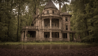 In the heart of a dense, isolated forest stood the Weatherly Mansion, a grand estate that had seen centuries pass by with its walls steeped in secrets. Five friends - Emily, Alex, Sarah, David, and Mark - decided to spend a weekend away from their busy lives and explore the mystique of the mansion. Little did they know that their journey into the past would uncover a darkness that had been dormant for far too long.