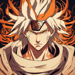 naruto uzumaki, modo kyuubi, dominar, retrato, cara furiosa, vivid colors, foco n�tido, estilo anime, tons de cor vermelho e laranja, dramatic lighting.