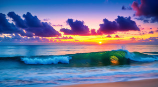 Sunset over the ocean?The waves are crashing on the beach, Beautiful ocean, Colorful sunset, Beautiful sunset, beautiful sunset glow, beautiful iphone wallpaper, beautiful sunrise, amazing sunset, amazing wallpapers, vibrant sunset, sunrise colors, Beautiful wallpaper, vibrant sunrise, breathtaking colors, Sunset glow, serene colors, Sunset colors, Colorful sunset!!, beach sunset background, very beautiful photograph of, Sunrise