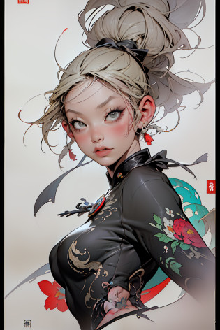 Toh-Yasu ARTISTIC ILLUSTRATION ETHER GAUZE>  Ashley Alexiss dressed in black electric ribbon,central da face,   dress with black electric ribbon, anime ::Jason Fabok e estilo Yoji Shinkawa ::2.0 comix illustration style, Estilo Tatoon ,  Comic book style  , mulher bonita com cabelo longo ultra detalhado,  (fundo bonito e claro:1.2), ,  fantastic paintings , Estilo grafite;,   flor,  olhos altamente detalhados ,  uma camiseta ou vestido com uma blusa branca por baixo,   Position,  e pulseiras,  com longos cabelos pretos ,  vitrais coloridos,   fora,  Vibrando,  Estilo Alphonse Mucha,  Fantastic paintings by Joe Madureira  , alta qualidade,  --AR 3:4 --upbeta --teste --criativo --upbeta --upbeta --upbeta --upbeta , fotografia,  adesivo banksy art, Kelly Brook mulher bonita com cabelo longo  ,  liberdade,  alma,  digital illustation,  comi? style,  anatomia perfeita,  Centrado,  Approaching perfection,  Dynamic,  altamente detalhado,  pintura em aquarela,  art-station,  arte conceitual,  liso,  foco n�tido,  illustration,  arte de Carne Griffiths e Wadim Kashin, peito grande, Anime girl alone with a medium length pose and cute clothes,  short pastel blonde hair ,  Heterocromia,  anatomia perfeita,  Centrado,  Approaching perfection,  Dynamic,  altamente detalhado,  folha de caracteres,  art-station,  arte conceitual,  liso,  foco n�tido,  illustration,  arte por Kim Jung gi, ,  Artgerm,  Carne Griffiths e Wadim Kashin ,  Sasha Yakovleva,  Loish,  Jeremy Mann,  tiro de corpo inteiro,  folha de caracteres,  Onda de raios,  Pintura em aquarela anime bonita , Paint Dripping por Tim Okamura,  Victor Nizovtsev,  Greg Rutkowski,  Noah Bradley. trending on ArtStation,  8k,  master part,  tinta grafite,  detalhes finos,  cheio de cor,  detalhes intrincados,  golden ratio illustration, monochrome green background,  master part,  best quality,  alta qualidade,  Alto,  best quality,  high resolution fix,  bright lighting