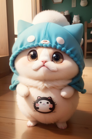 It is characterized by fluffy fur and large round eyes.?It is a cute little animal character that arouses the desire for protection.?The body feels like touching the cheek?You can enjoy the fluffy touch every time you touch it.?

Mochimochimon-chan is small in size?The way they walk while bouncing is adorable.?From its adorable movements and appearance?a person?will naturally make you want to protect?

hem?Her?has an easygoing and friendly personality.?To be friendly?a person?He?Her?I feel secure when I'm around?pure?They can also be seen helping people in need and other animals.?We're doubling down on the friendliness?

Mochimochimon-chan varies according to the season and events?Sometimes I wear costumes.?Santa Costumes for Christmas?In summer, sea bread, etc.?That is also one of the pleasures.?

generally?Mochimochimon has an adorable appearance and a friendly personality.?a person?It can be said that it is a charming small animal character that arouses the desire for protection of.?