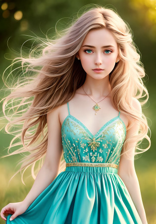 Masterpiece, masterpiece, exquisite facial features portrayal, delicate hair portrayal, delicate eye portrayal, messy hair, delicate colored hair, peerless beauty, 4K painting
Quality, brilliant light and shadow, Tyndall effect, halo, messy hair, juvenile, gorgeous scene, delicate clothes, chains, feathers, unkempt hair, beautiful and delicate eyes, family of three, dynamic angle, magician, frills, beautiful and detailed sky, beautiful golden long curls
Hair, green eyes, jewel eyes, gorgeous clothes, gorgeous, flowers, magic, blue fragments, extremely delicate beauty
Rei, full body, skirt