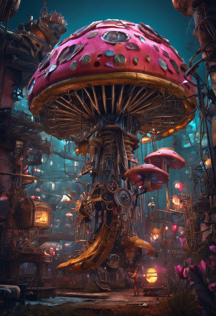 mechanical mushroom