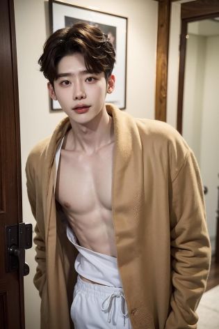 1boy, male focus,closed mouth,lips,brown eyes,long haircut,
fat,bathrobe,
upper body, (cowboy_shot),
<lora:checkpoint-1000:0.9:OUTALL>,
 <lyco:FilmProvia2:0.6:0.5:lbw=1,0,0,0,0,0,0,0,0,0,0,0,0,0,0,0,0,0,0,0,0,0,0,0,0,1>