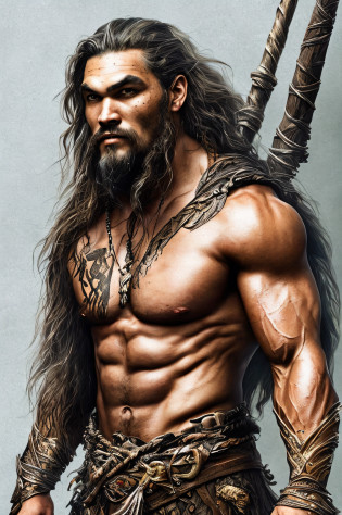 https://i.imgur.com/RohN9xP.jpg a drawing of a man with a beard and long tail, Jason Momoa as Assyrian, inspired by Rajmund Kanelba, barbarian man, Jason Momoa as Conan, photo of a grown warrior man, Berserker Potrait, muscular character, technoviking man without a shirt, by L�szl� Balogh, male warrior, inspired by Li Kan. 2. drawing of a man with beard and long tail, concept art inspired by Rajmund Kanelba, winner of the Artstation contest, fantasy art, Jason Momoa as Assyrian, barbarian man, Jason Momoa as Conan, photo of an adult warrior, potrait berserker, technoviking man without shirt, muscular character, warrior, jason momoa.