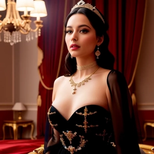 highres, 8k, magnificent queens room, elegant, beautiful,