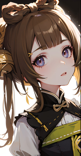 highres, highest quallity, illustration, cinematic light, ultra detailed, detailed face, (detailed eyes), best quality, hyper detailed, masterpiece, 1girl, ((yaoyaodef,)) cute, loli, petite, (detailed face), backlighting, light rays, (high contrast), (colorful),