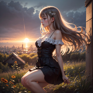Sadness in harmony Deep in my soul, Une ombre se profile, A haunting sadness that consumes, Every beat of my heart, chaque respiration que je prends, A melody of sorrow, Mon esprit se brise. Oh, les larmes qui tombent comme la pluie, Laver ma joie et ne laisser que la douleur, In this symphony of despair, my heart does yearn, To find solace in a melody, Une chance de revenir. Le clair de lune pleure sur mon visage, As I wander through this empty space, Ainsiuvenirs douloureux, they linger and persist, A melancholy tune, forever on my lips. Oh, les larmes qui tombent comme la pluie, Laver ma joie et ne laisser que la douleur, In this symphony of despair, my heart does yearn, To find solace in a melody, Une chance de revenir. But still, Je tiens bon, though my soul is worn, Dans ces versets de tristesse, my emotions are born, Je trouverai de la force dans la musique, let it heal my scars, Pour chaque note que je joue, reveals the depth of my heart. As the sun sets upon this weary day, Je laisse mon chagrin guider les mots que je dis, Through the melody's embrace, I find release, A bittersweet song, Un moment de paix. Oh, les larmes qui tombent comme la pluie, Laver ma joie et ne laisser que la douleur, In this symphony of despair, my heart does yearn, To find solace in a melody, Une chance de revenir. Ainsi, Je chanterai ma tristesse dans la nuit, Laisser la musique porter mon sort, Car dans cette chanson, Mon chagrin trouve un moyen, To be heard and understood, until a brighter day --auto