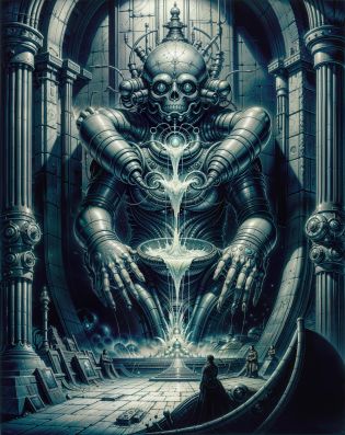 photo, photography, photographic, texture, grit, film grain, noise, real, ((masterpiece)),((best-quality)),((high-detial)),((realistic,))-Industrial-age-city,-deep, methurlant, intricate, surreal, gritty, atmospheric, cinematic, stylized, contrast, comic, eerie, cybernetic, futuristic,  alchemypunkai, --neon-pastel, (--giger_softology:0.7), --metropolis_e
Denoising strength: 0.55, SD upscale overlap: 96, SD upscale upscaler: 4x_NMKD, ControlNet: 