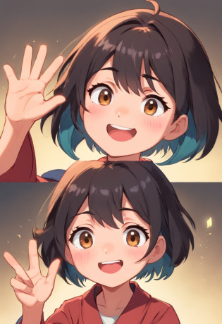 Cute girl avatar?Emoji pack?
Looking forward to your participation
dconrt nytwotoosersesoteos
?(9 emojis?emoj
(beret)
gauges?Align arrangement)?9 poses and expressions (grieves?astonishment?having fun?exhilarated?big laughter?tender
angry?doubt?Touch your head?Sell moe?wait) ?Anthropomorphic style?Disney style?black
stroke?differentemotions?9 poses and expressions?8K