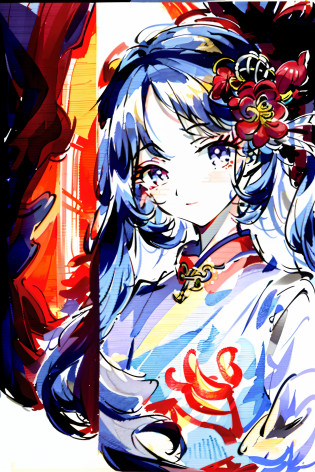jelly fish,2 girls,flowery,cottage,the most beautiful image ever seen,technique highly detailed,up colse portraits of,wallpaper,crepuscular ray,chinese elaborate-style painting,texture,subconsciousness