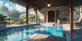 In the heart of a place, cercado pela exuberante natureza, encontra-se uma encantadora casa, A haven of tranquility and beauty. Its rustic and welcoming style is highlighted by the bridex windows, que permitem a entrada de uma suave luz natural e oferecem vistas deslumbrantes dos arredores.

Ao adentrar a casa, caminhamos sobre escadas com porcelanato, cujo design elegante e sofisticado harmoniza-se perfeitamente com o ambiente. A cada degrau, We are enveloped by a sense of comfort and coziness, As if we were in a real oasis.

Ao atravessar a sala de estar, encontramos um imenso quintal digno de sonhos. There, A swimming pool invites you to moments of relaxation and fun amidst the exuberant nature. The freshness of the crystal clear water is an irrefutable invitation on hot summer days, providing moments of relaxation and leisure with family and friends.

on sidewalk, block blocks are arranged with care, forming an imposing and beautiful entrance to the site. Cada detalhe foi pensado para ressaltar a beleza e aconchego que essa casa proporciona, making us want to enter it and enjoy all that it has to offer.

Ademais, The privileged location of the site allows its residents and visitors to enjoy a breathtaking landscape, with vast green areas, lakes and typical vegetation of the region. Outdoor walks and contemplation of nature become part of everyday life, bringing a sense of peace and well-being.

This house on the site, com janelas de bridex, escadas com porcelanato e uma piscina no quintal, It is a true refuge for those who seek peace, harmonia e contato com a natureza. Each space was thought with care and love, making it a unique and special place. Its charm and intimacy offer a memorable experience for all who have the privilege of visiting it.