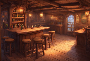 absurderes, Best Quality, Fantasy, Isometric, Knoling style (Inside a miniature wooden pub:1.2), wood, a chair,A table,dual,Tavern,stairs,A table, (Simple background:1.2)Multi-dimensional and cozy tavern, Highly Detailed Concept Art, Fantasy tavern setting, Complex and detailed environments, Beautiful detail concept art, Color Concept Art, High Rendering.Illustration of a room with a staircase and a table, Multi-dimensional and cozy tavern, Highly Detailed Concept Art, Fantasy tavern setting, Highly Detailed Concept Art, Highly Detailed Concept Art, Tavern Background, Detailed concept art, Concept Art!, Inside the tavern, Concept Art!!, Complex and detailed environments, Beautiful detail concept art, Color Concept Art, Concept Art ? High Rendering,4k,Concept Art