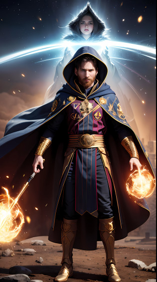 Lionel.Messi is wearing a magician's cloak?(skindentation:1.5), realisticlying, realisticlying, (masterpiece:1.5), concept-art, intricately details, highly detailed, realisticlying, rendering by octane, 8k, unreal-engine, dynamicposes, Best quality at best, A high resolution, (photorealiscic face:1.1), (Hyper-realistic:1.1), ((full_body)), (very highly detailed background), ((Dynamic background) ), ((salama)), (llight rays), ((Lionel.Messi)), is wearing casock, (((Flowing cloak))), ((Detailed eyes, High quality eyes, High quality face)), (Extremely complex robes, Magic robes), Cast lightning, eletric, rotating flame, Radiant force, spark of light, smog, magia, ((dramatic)), epic, battlefiled, depth of fields, Background bokeh, 4k, gotik, ashes, Particle