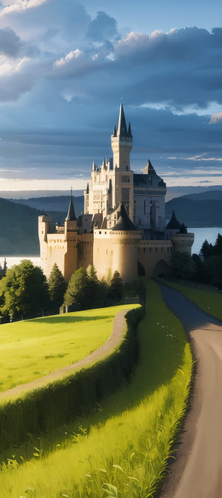 there is a large castle with a tower on top of it, a medieval castle, walking in a castle, old castle, a medieval keep, medieval castle, castle on the background, castle in background, the castle, located in a castle, castle in the background, transylvanian castle, gothic castle in background, ?astle on the rock