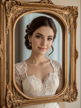melhor qualidade, foto retrato raw, ultra realista, detalhada, fachada de uma loja de rua, vestido de noiva na vitrine de vidro, loja em formato de bolo de noiva com paredes de pedra de porcelana, detalhes em ouro, rosas vermelhas decorativas, foto central, luz do dia, luxuoso, imagem central, alta resolu��o, 32k, 8k, hiper realista, textura, Shot on 25mm lens, Depth of Field, intricate details, super detalhada, elegante