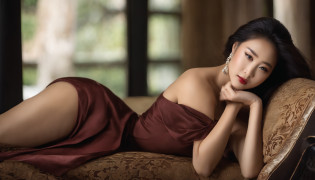 In this close-up body shot portrait, we are presented with an Instagram girl exuding confidence and allure. She stands out in her captivating presence and fashionable attire, embracing her unique style. The subject's natural beauty radiates through the photograph, drawing attention to her distinctive features.

Her background is evocative of the rich diversity of beauty, as she combines Chinese and Korean heritage flawlessly. Her physical attributes showcase the mesmerizing fusion of these cultural influences, resulting in a stunning portrayal of Asian beauty.

The subject's curvaceous body is emphasized in this shot. Her shapely figure exudes strength and femininity, accentuated by the alluring attire she is wearing. While her big breasts are part of her natural physique, it's important to appreciate and respect her overall beauty beyond solely focusing on her physical attributes.

What makes this portrait truly captivating goes beyond her appearance. The subject's confidence shines through, enhancing her overall appeal. Her natural beauty goes hand in hand with her self-assurance, making her a captivating and inspiring individual.

It is essential to remember that beauty is not defined solely by physical attributes but encompasses an individual's unique traits, strengths, and personal journey. This portrait celebrates the subject's natural beauty, Chinese-Korean heritage, style, and confidence - a true representation of embracing the diversity and uniqueness of all individuals.