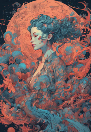 official art, unity 8k wallpaper, ultra detailed, beautiful and aesthetic, masterpiece, best quality, (zentangle, mandala, tangle, entangle), (fractal art:1.3) , 1girl, extremely detailed, dynamic angle, cowboyshot, the most beautiful form of chaos, elegant, a brutalist designed, vivid colours, romanticism, by james jean, roby dwi antono, ross tran, francis bacon, michal mraz, adrian ghenie, petra cortright, gerhard richter, takato yamamoto, ashley wood, atmospheric, ecstasy of musical notes, streaming musical notes visible