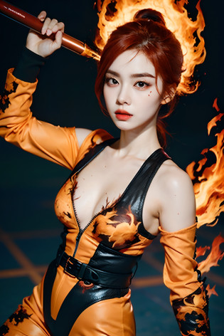 An independent, tenacious woman with a fierce determination that matched her fiery hair