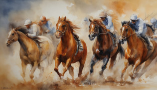Nine horses?Nine Jun Diagram, watercolor colored painting, watercolor paiting, watercolor paiting, Watercolor painting, water color art on paper, watercolor on canvas, detailed watercolour, colorful watercolor painting, watercolour on paper, watercolor paiting, fantasy watercolor, watercolor paiting, watercolors on canvas, aquarelle, vibrant watercolor painting