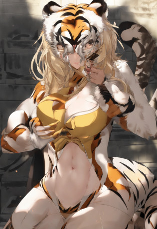 Official art, masutepiece, Sharp Focus,(masutepiece, side lights, Beautiful Eyes of Details: 1.2), 3D Face, Realistic, Perfect face, Absolute resolution, High resolution, Texture, (masutepiece: 1.5), (Best Quality), 8K, (Beautiful Face and Eyes in High Resolution), (girl with), (tiger Girl, Furry girl, Kemono girl, Bad girl: 1.5), (yellow Skin, tiger skin, tiger bodyhair, Colored skin, completely nude: 1.5), (tiger arms, tiger hands, tiger legs, tiger feet:1.5), (Attacking:1.5), Spiky ears, (Oily skin, slender, Long breasts, Gooey breasts, Huge breasts:1.5), Full body, Evil smile, Open mouth, (Thick eyebrows: 1.3), thin hip, Bare legged,(black sclera eyes:1.3), Silver hair, (Midnight, classroom:1.5), (tiger girl, tiger Skin:1.5), (corruption, turn evil, spread legs:1.5), Detailed legs, Detailed sole, Many lotions ,(spread legs, egg laying:1.5)