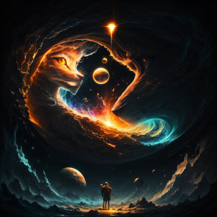 You are a talented artist tasked with creating a complex painting inspired by the biblical passage of Creation, described in Genesis 1:1-2:3. Your task is to create a visually captivating work of art that represents the formation of the world, from the initial chaos to the creation of man and woman. Feel free to explore your imagination and utilize natural elements, animals and humans in their composition.

Think about how you can convey the greatness of God's creative act, highlighting the key elements of the story, as the separation of light and darkness, the formation of seas and dry land, The creation of plants and trees, the appearance of animals and, finalmente, the creation of man and woman in the image of God.

Descreva em detalhes os elementos visuais, as cores, the composition and style you will choose for your illustration. Remember to consider how each element will relate to the others in the image and how you can convey the feeling of harmony, Beauty and divine power present in the creation of the world.

Be prepared to justify your artistic choices, explaining how they relate to the biblical narrative and how you expect viewers to connect emotionally with your artwork. This is an exciting challenge to showcase your artistic talent and creative interpretation skills. Boa sorte! --auto