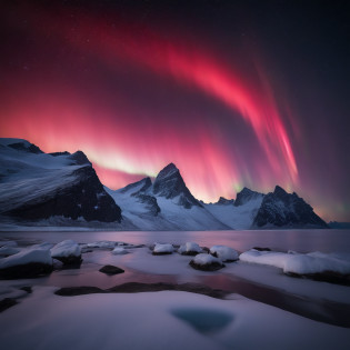 Master Parts?Superior Quality?superior image quality?The 8k quality?Beautiful pictures of the starry sky?magnifica?Arched Milky Way:1.25?north pole:1.5?Pale glaciers:1.9?(Red Aurora Borealis:1.25)